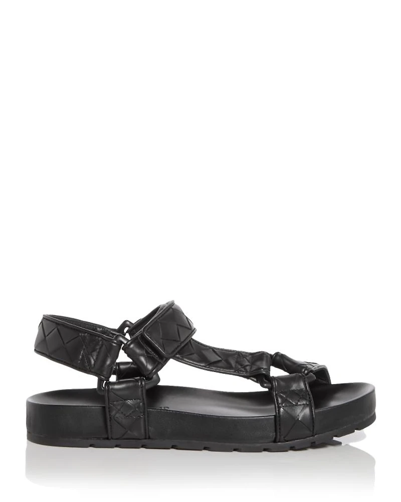 Bottega Veneta Men's Trip Intrecciato Sandals