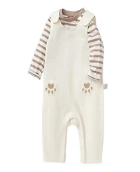Unisex Fun Graphic Long Sleeve Knitted Set - Baby