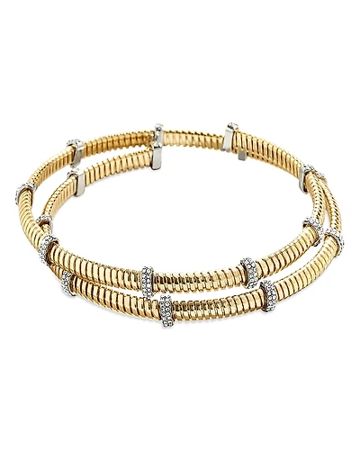 Baublebar Eve Pave Coil Bangle Bracelet