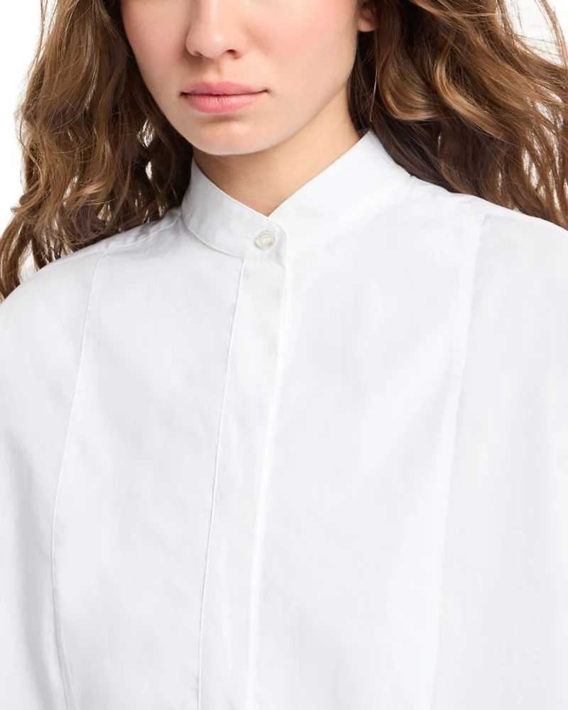 Bib Front Tunic Shirt