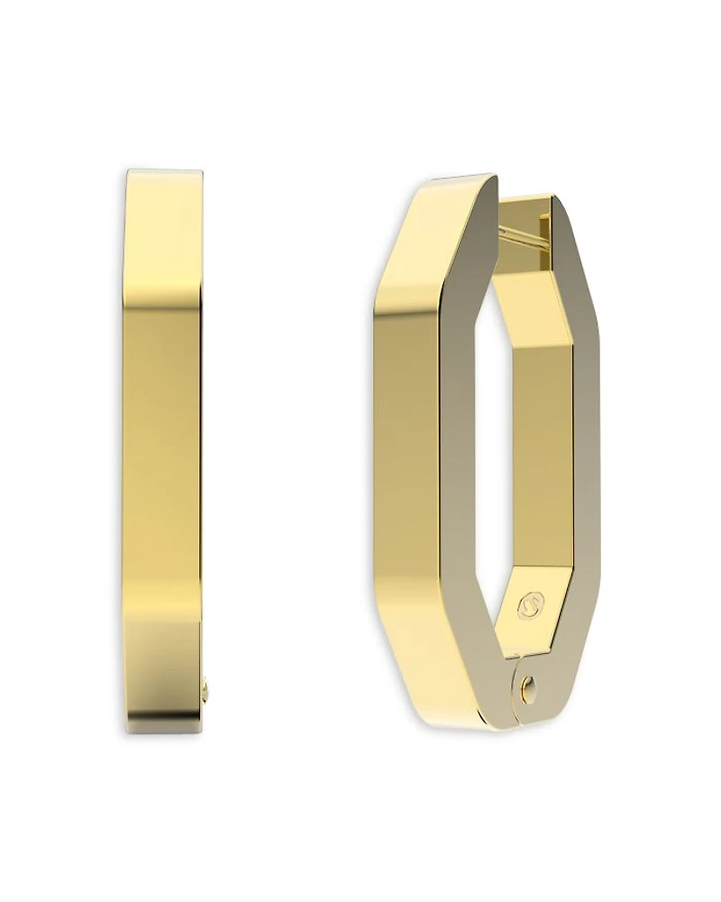 Dextera Crystal Pavé Geometric Earrings