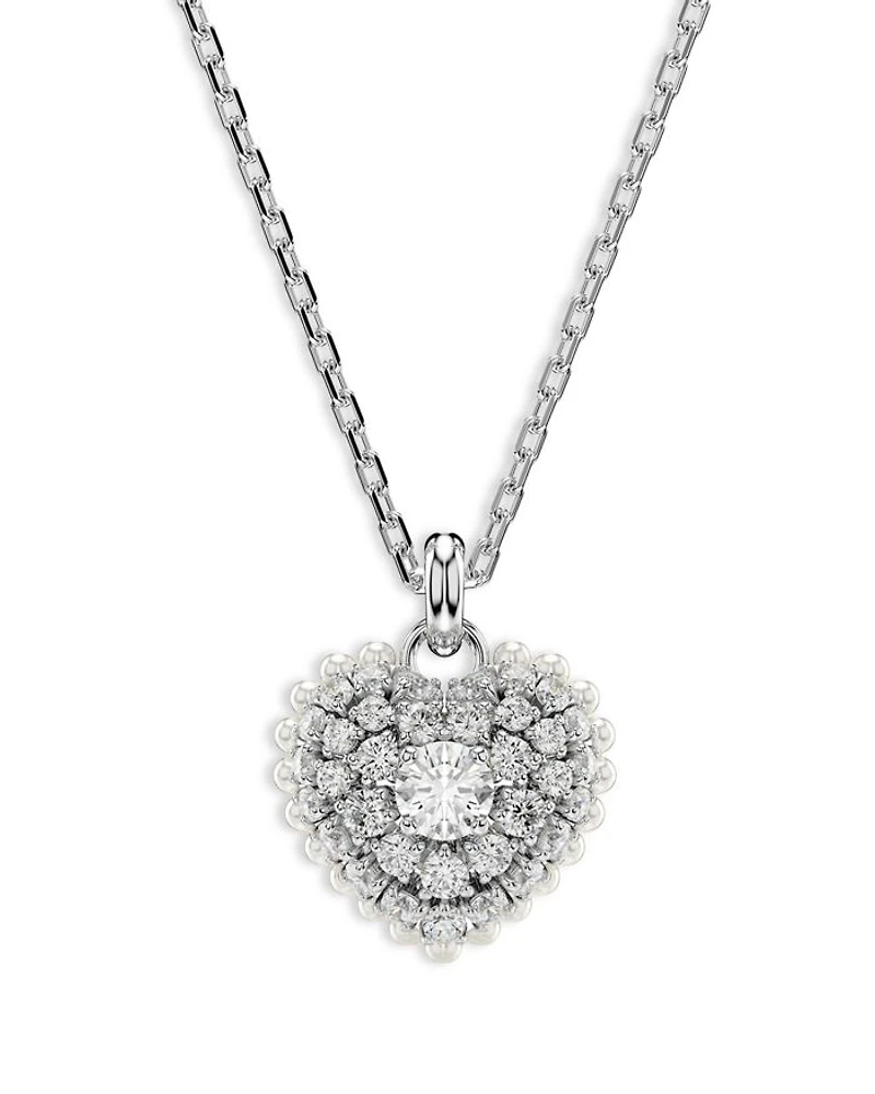 Idyllia Heart Pendant Necklace, 15"