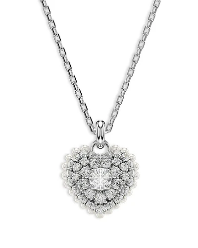 Idyllia Heart Pendant Necklace, 15"