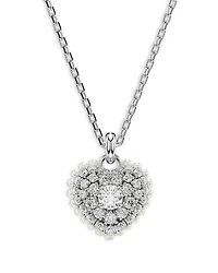 Idyllia Heart Pendant Necklace, 15"