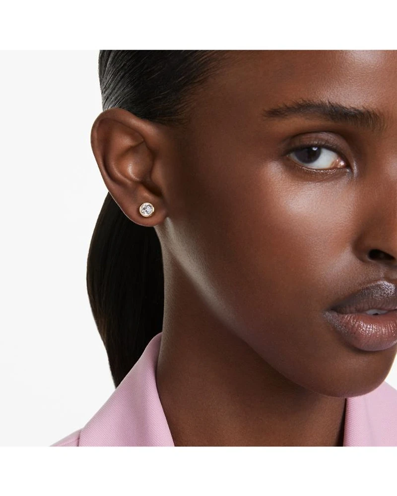 Imber Round Cut Stud Earrings