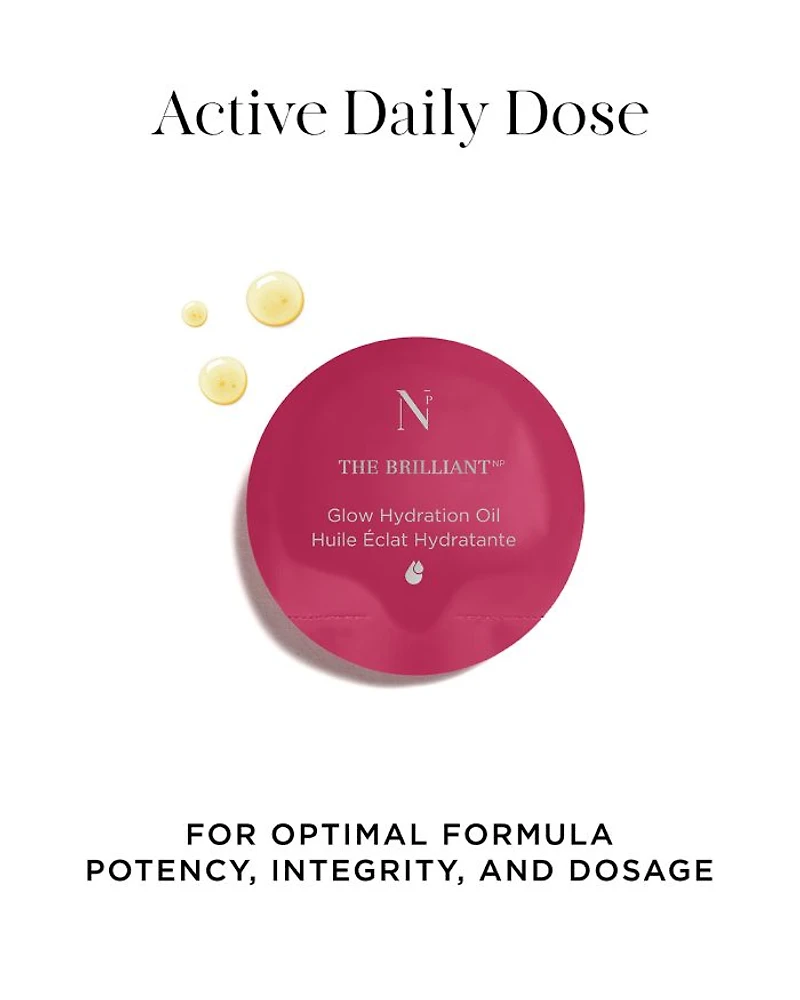 The Brilliant Glow Hydration Oil 30 Dose Refill