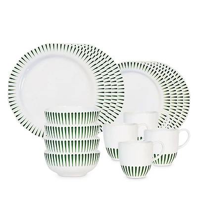 Juliska Sitio Stripe 16 Piece Dinnerware Set