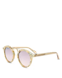 Krewe Stl Ii Round Sunglasses, 48mm