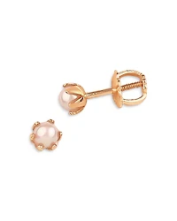 Bloomingdale's Fine Collection Children's Cultured Freshwater Pearl Stud Earrings