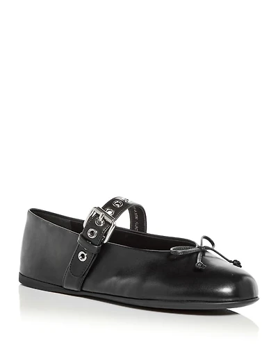 Women's Buckle Ballet Flats