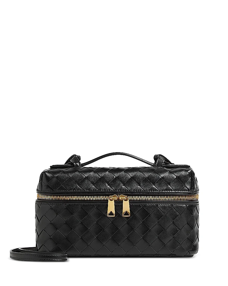 Bottega Veneta Bang Intrecciato Leather Vanity Case