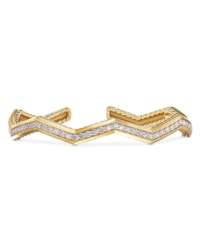 David Yurman Stax Zig Zag Cuff Bracelet