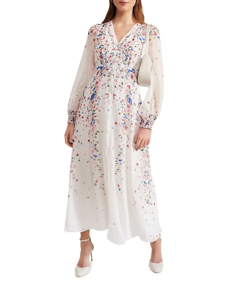 Asher Silk Maxi Dress