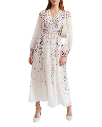 Asher Silk Maxi Dress