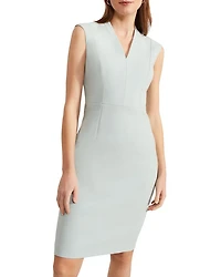 Olivia V Neck Sheath Dress