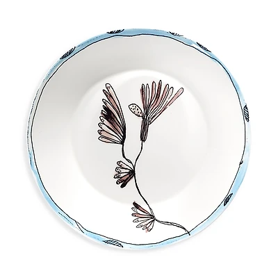 Serax Marni Camelia Aubergine Small Serving Bowl