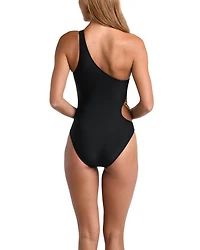 Ava Cut Out Chain Detail One Piece Swimsuit