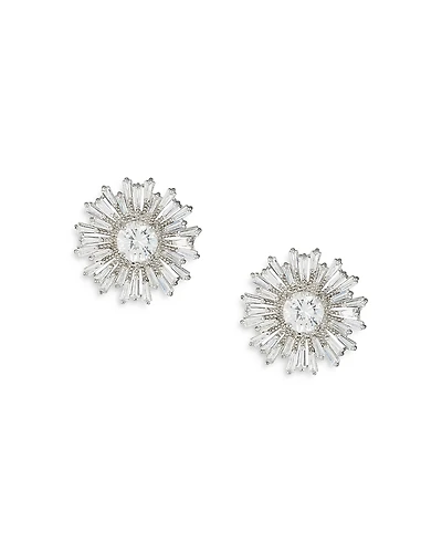 Cz By Kenneth Jay Lane Starburst Earrings