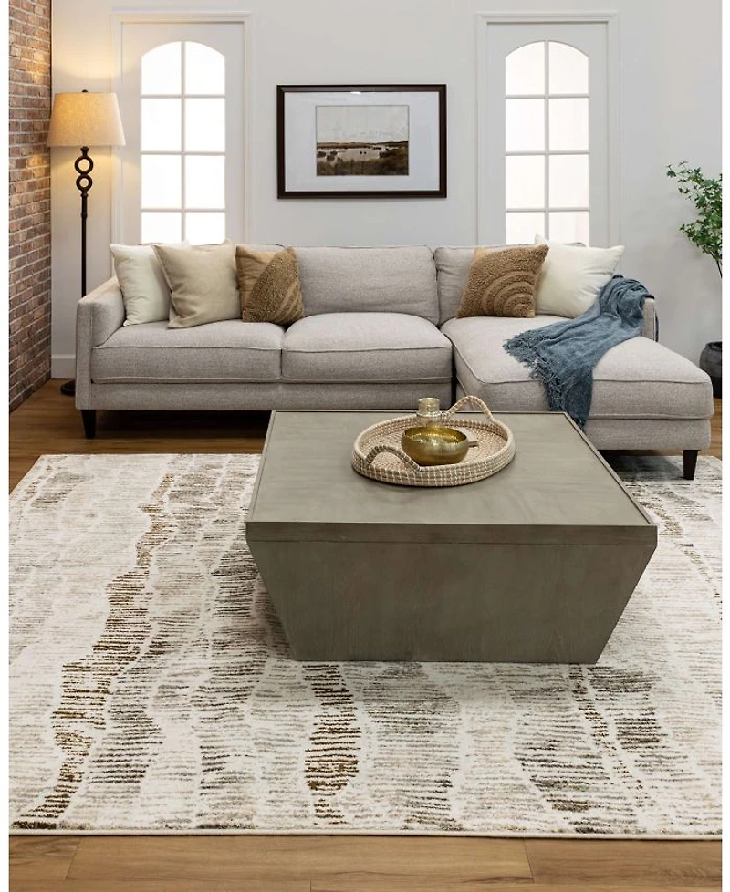 Drew Jonathan Home Milestones Antelope Canyon Area Rug, 8' x 10'