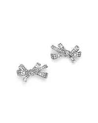 Bloomingdale's Fine Collection Diamond Bow Stud Earrings