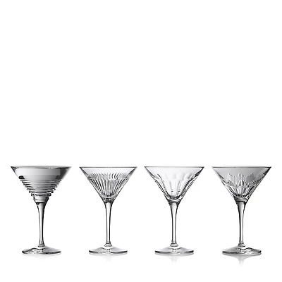 Waterford Mixology Martini Glass, Mixed Set of 4