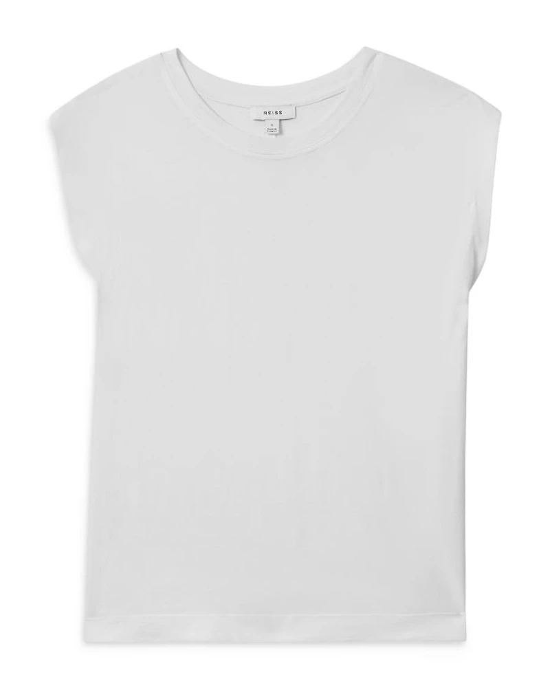 Morgan Cotton Cap Sleeve Top