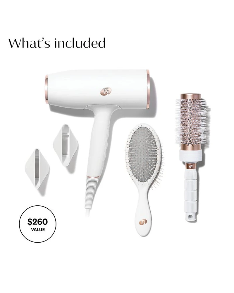 AireLuxe Professional Ionic Hair Dryer & Brush Set
