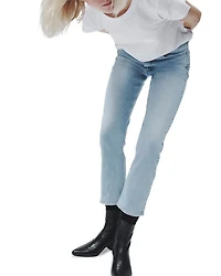 Wren High Rise Ankle Slim Jeans Emma