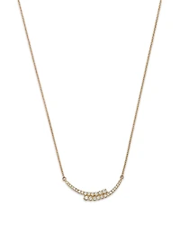 Bloomingdale's Fine Collection Diamond Bypass Necklace