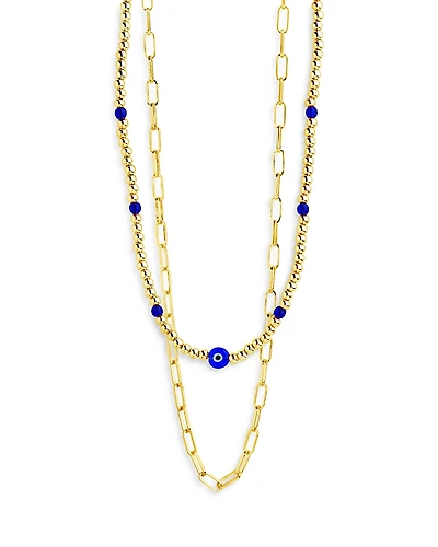 Sterling Forever Sybil Layered Necklace