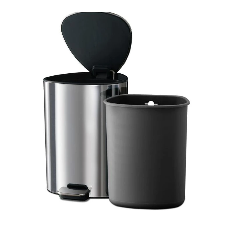EasyStore Luxe Stainless-Steel 5L Pedal Bin