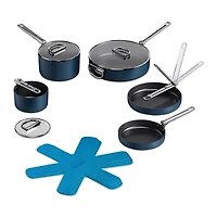 Joseph Joseph Space 10 Piece Ceramic Nonstick Cookware Set