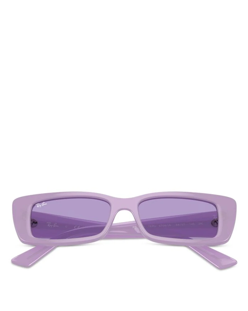 Teru Rectangular Sunglasses, 54mm