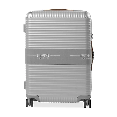 Fpm Milano Bank Zip Deluxe Checked Suitcase