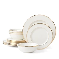 Federal 12-Piece Dinnerware Set, Service for 4