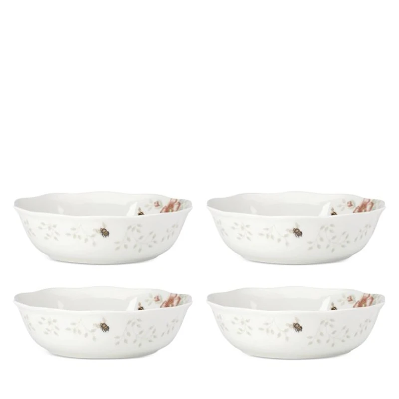 Butterfly Meadow Soup Bowls, Set Of 4