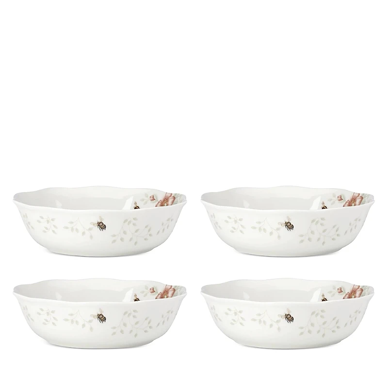 Lenox Butterfly Meadow Soup Bowls, Set Of 4