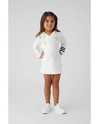 Girls' Terry Cotton Waves Poncho Dress - Little Kid, Big Kid