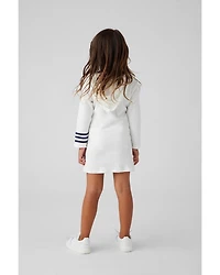 Girls' Terry Cotton Waves Poncho Dress - Little Kid, Big Kid