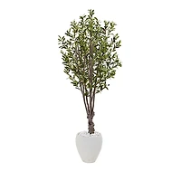 Nearly Natural 5ft. Olive Artificial Tree