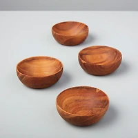Be Home Teak Round Bowl