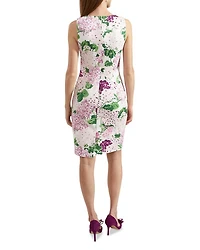 Fiona Floral Print Sleeveless Sheath Dress