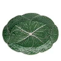 Bordallo Pinheiro Cabbage Oval Platter 17