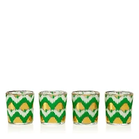 Les Ottomans Ikat Gold Glass