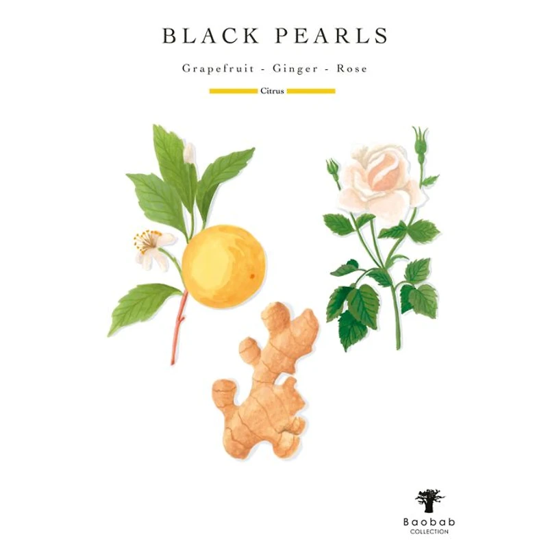 Black Pearls Candle