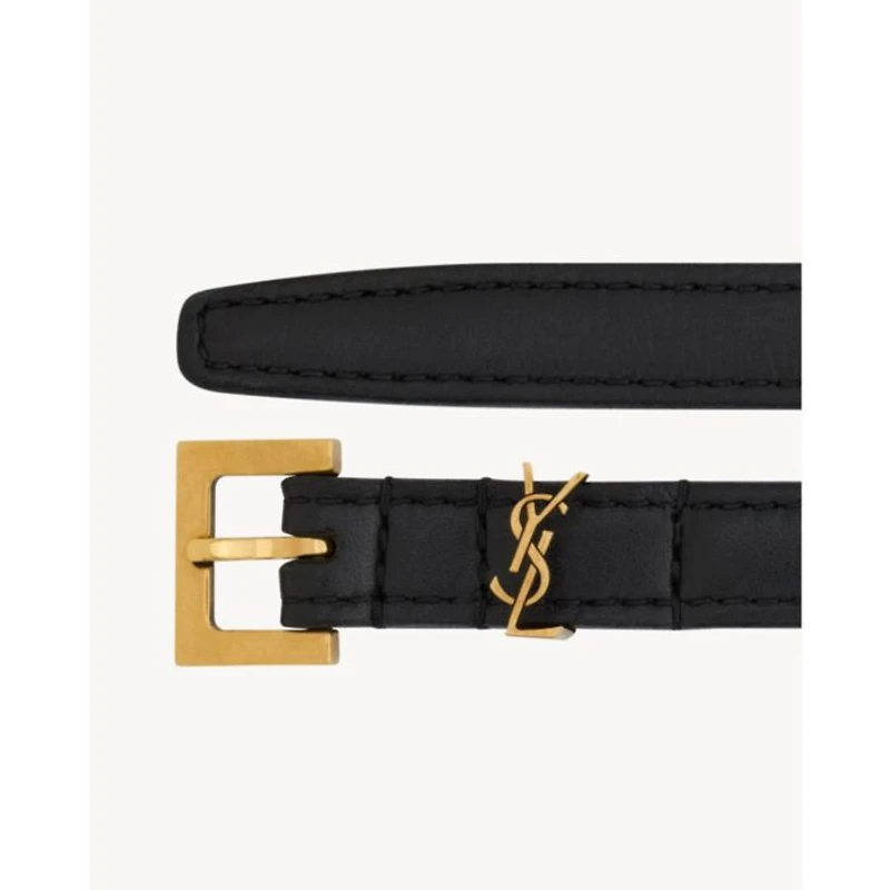 Cassandre Extra Thin Belt Smooth Leather