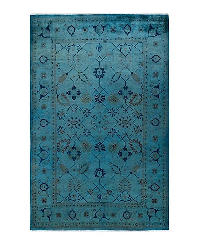 Bloomingdale's Fine Vibrance M1160 Area Rug, 6'1" x 9'5"