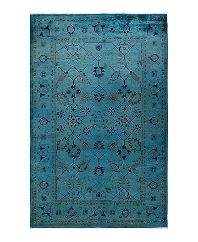 Bloomingdale's Fine Vibrance M1160 Area Rug, 6'1 x 9'5