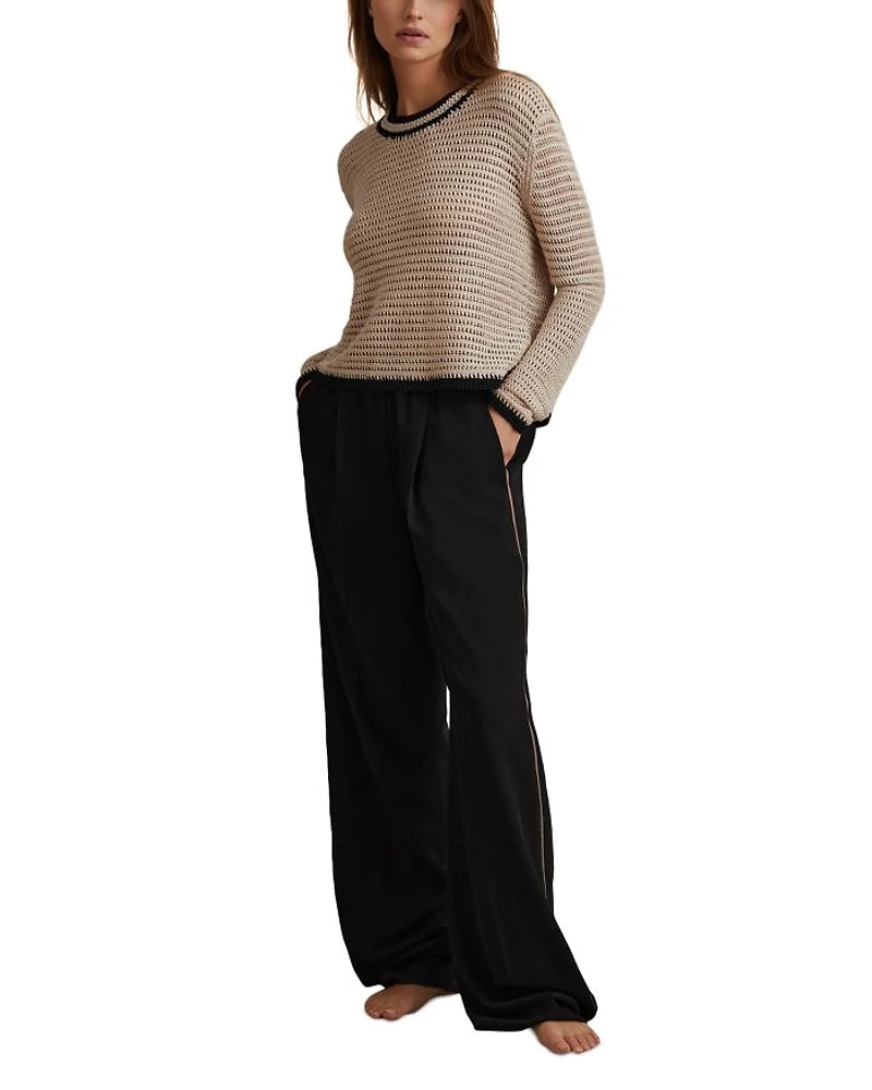 Remi Side Stripe Wide Leg Pants