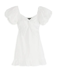 KatieJnyc Girls' Phoebe Eyelet Dress - Big Kid